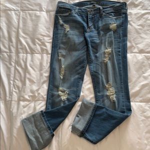 Flying Monkey distressed boyfriend jeans